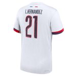 maillot exterieur match psg nike dri-fit adv 2425 – flocage coupe l.hernandez 21 Série | Maillots et Vêtements PSG Exclusifs sur PSG Shop