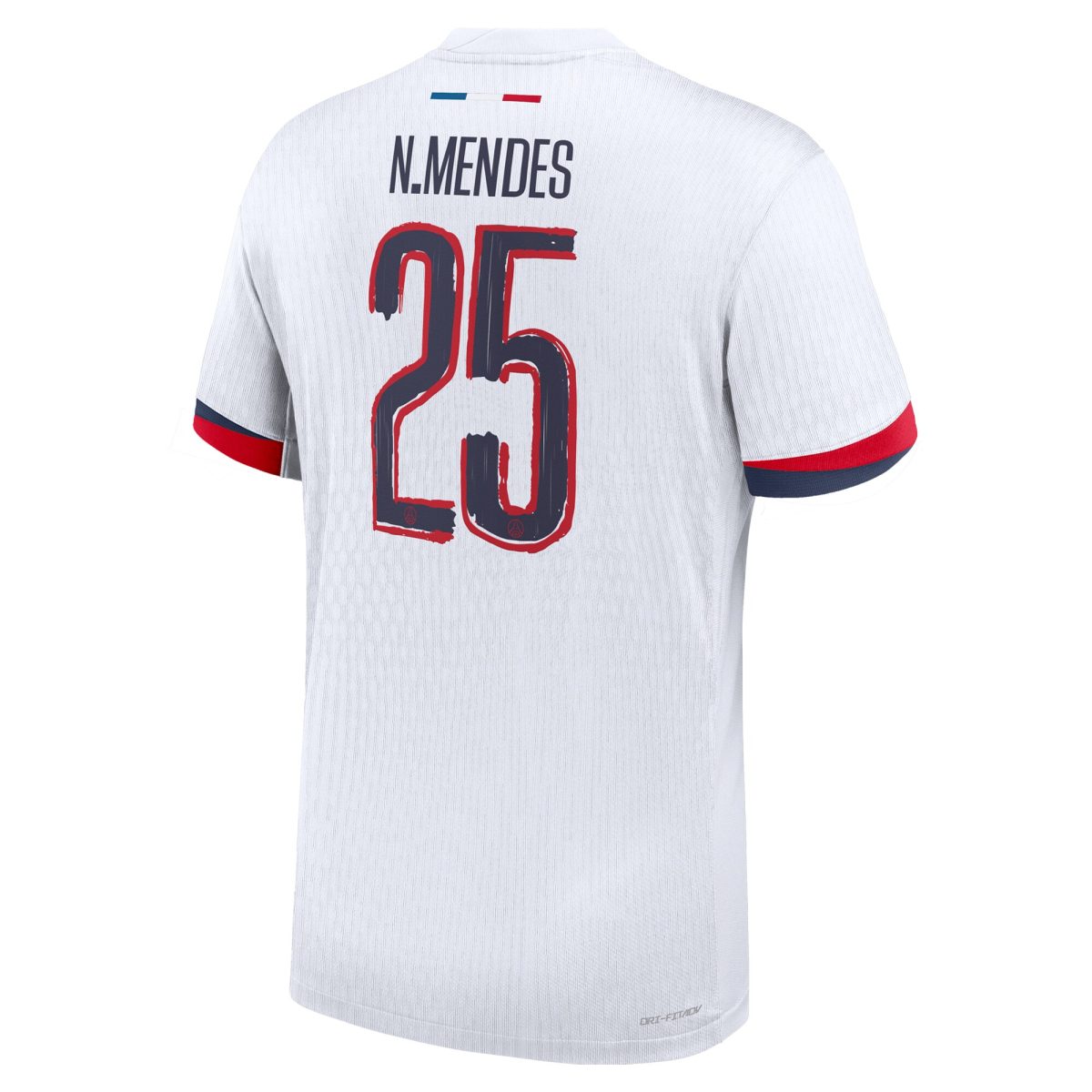 maillot exterieur match psg nike dri-fit adv 2425 – flocage coupe n.mendes 25 Série | Maillots et Vêtements PSG Exclusifs sur PSG Shop