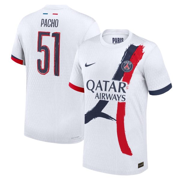 maillot exterieur match psg nike dri-fit adv 2425 – flocage coupe pacho 51 Série | Maillots et Vêtements PSG Exclusifs sur PSG Shop