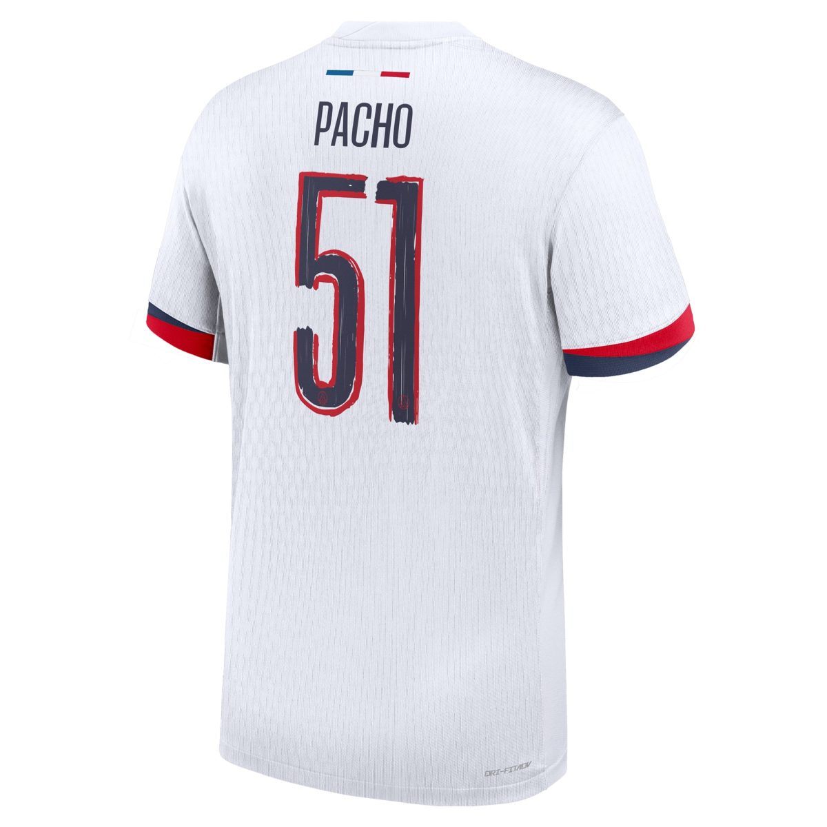 maillot exterieur match psg nike dri-fit adv 2425 – flocage coupe pacho 51 Série | Maillots et Vêtements PSG Exclusifs sur PSG Shop