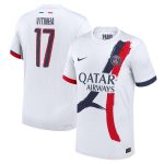 maillot exterieur match psg nike dri-fit adv 2425 – flocage coupe vitinha 17 Série | Maillots et Vêtements PSG Exclusifs sur PSG Shop
