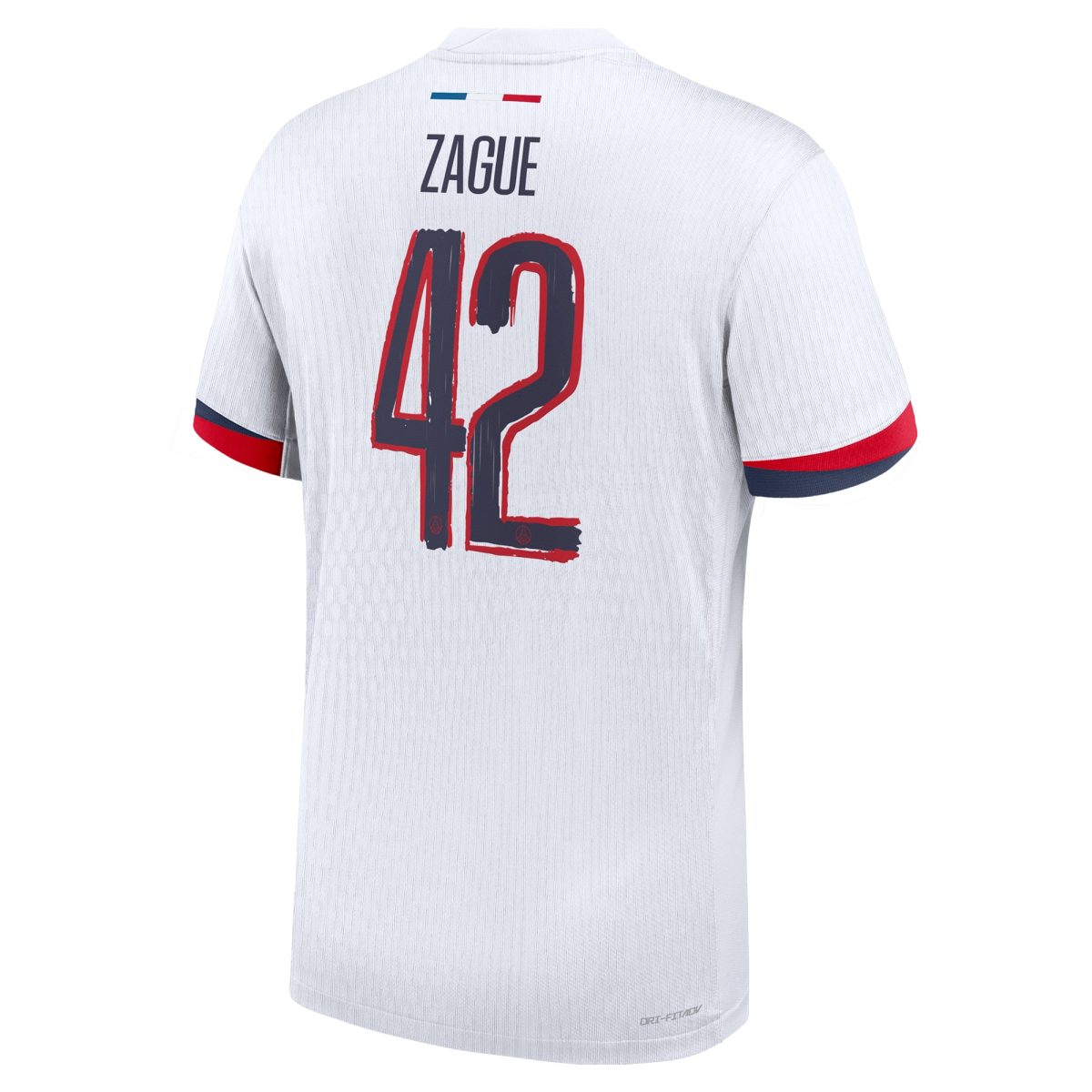 maillot exterieur match psg nike dri-fit adv 2425 – flocage coupe zague 42 Série | Maillots et Vêtements PSG Exclusifs sur PSG Shop