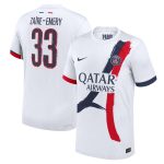 maillot exterieur match psg nike dri-fit adv 2425 – flocage coupe zaire-emery 33 Série | Maillots et Vêtements PSG Exclusifs sur PSG Shop