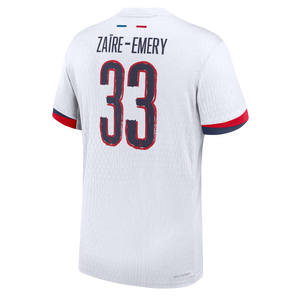 maillot exterieur match psg nike dri-fit adv 2425 – flocage coupe zaire-emery 33 Série | Maillots et Vêtements PSG Exclusifs sur PSG Shop