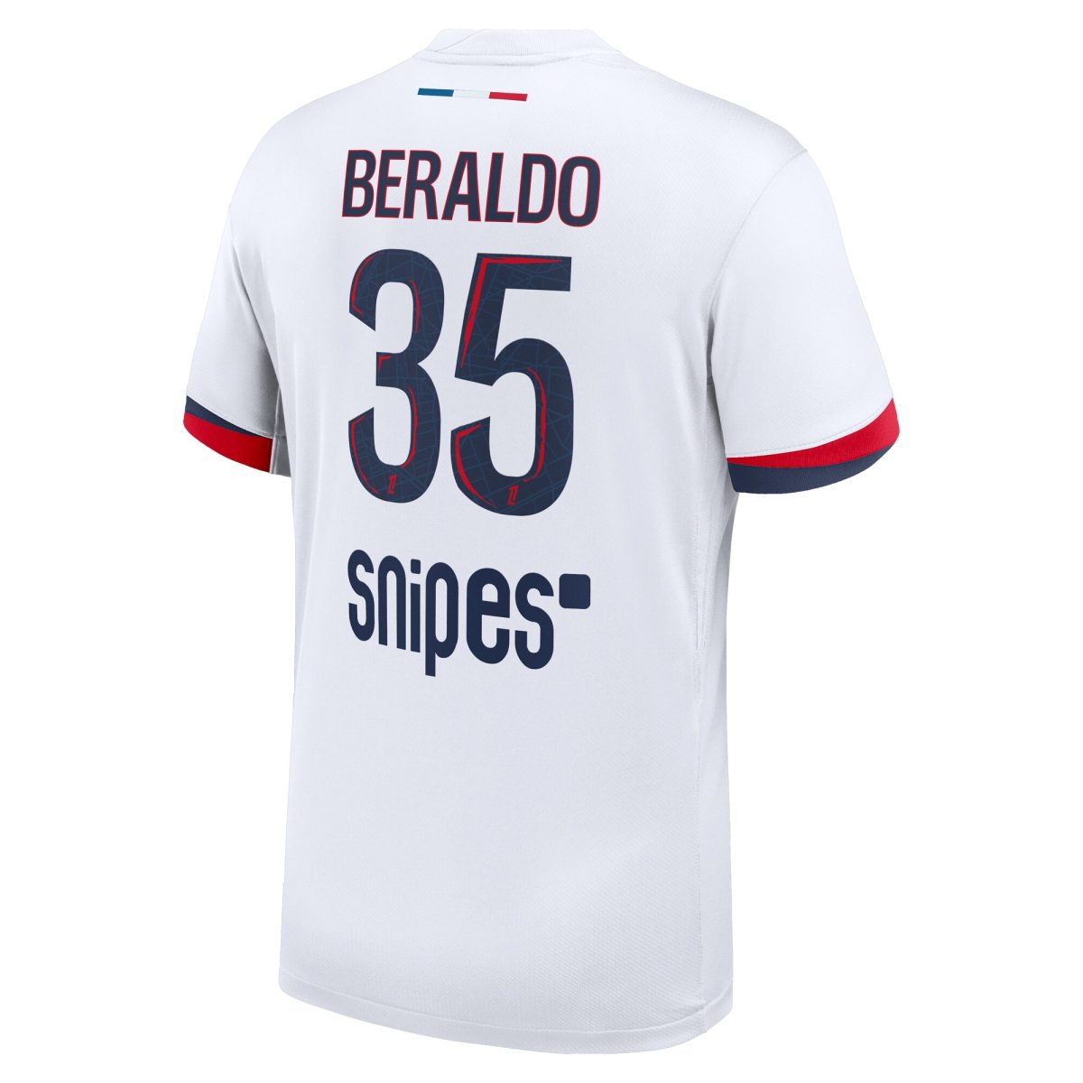 maillot exterieur stadium psg nike 2425 avec flocage beraldo 35 Série | Maillots et Vêtements PSG Exclusifs sur PSG Shop