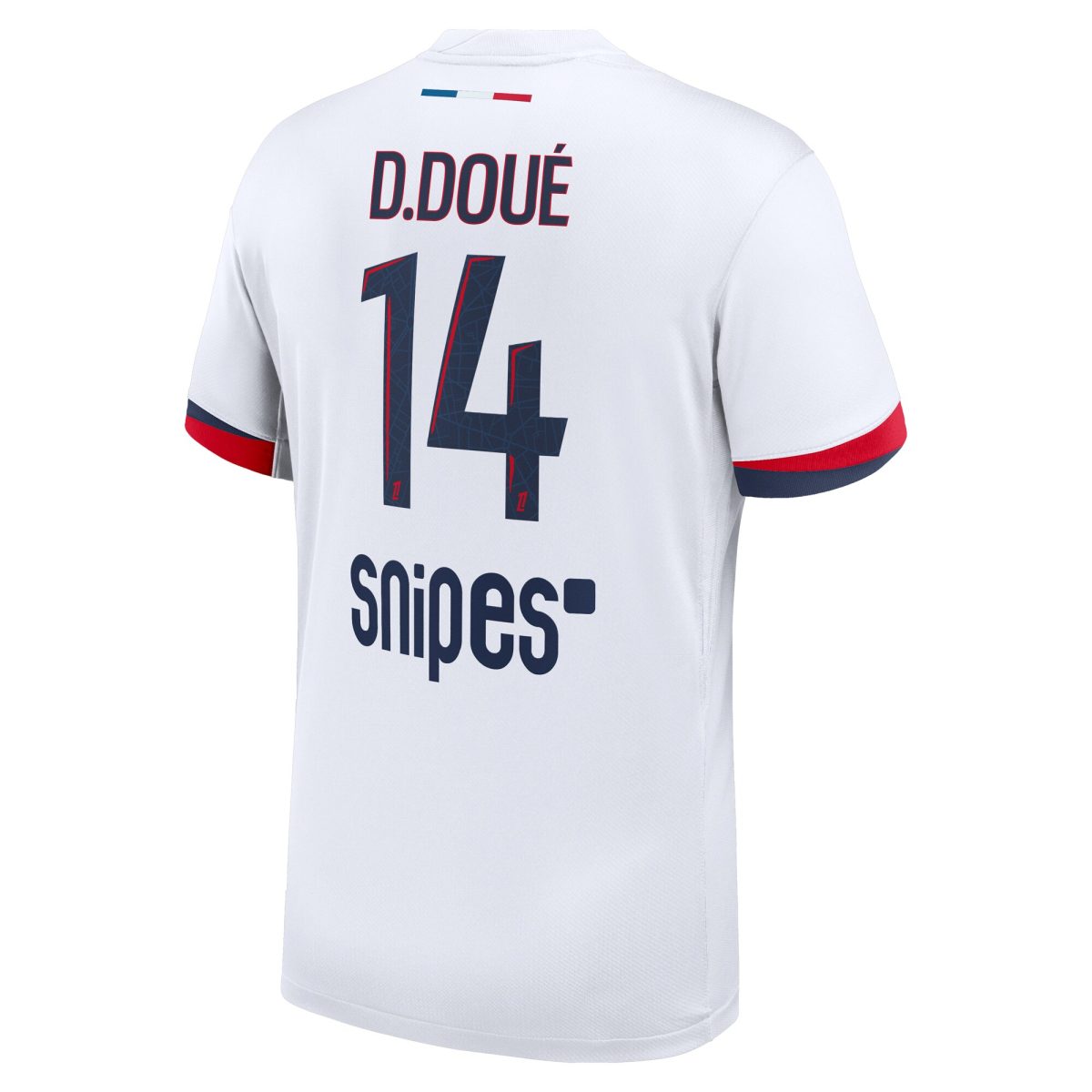 maillot exterieur stadium psg nike 2425 avec flocage d.doue 14 Série | Maillots et Vêtements PSG Exclusifs sur PSG Shop