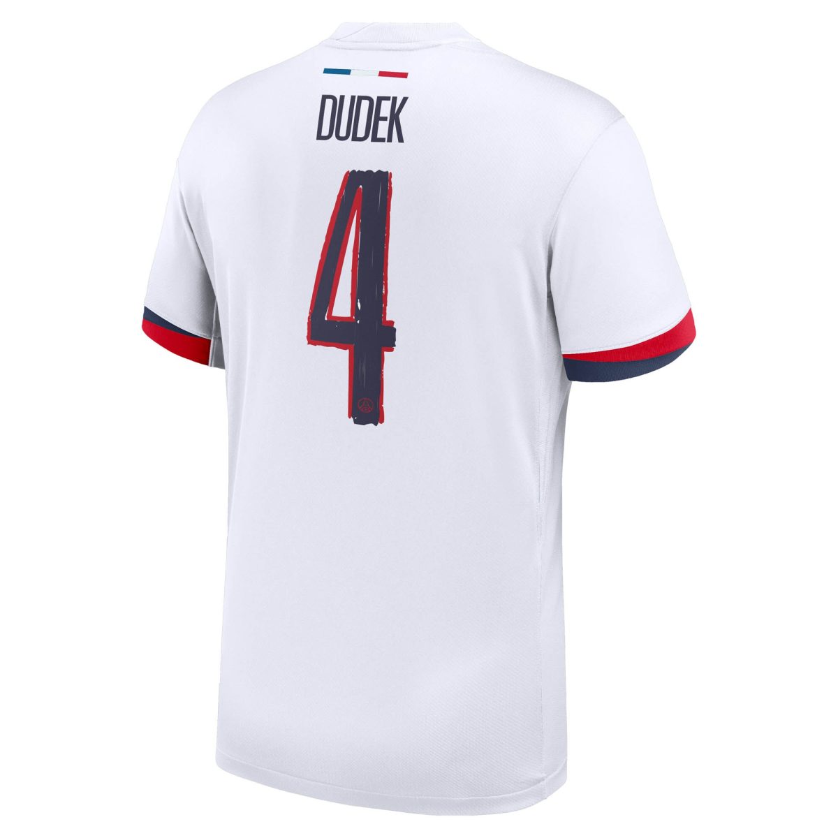 maillot exterieur stadium psg nike 2425 avec flocage dudek 4 Série | Maillots et Vêtements PSG Exclusifs sur PSG Shop