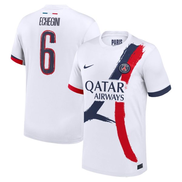 maillot exterieur stadium psg nike 2425 avec flocage echegini 6 Série | Maillots et Vêtements PSG Exclusifs sur PSG Shop