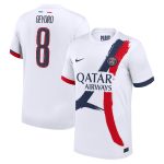 maillot exterieur stadium psg nike 2425 avec flocage geyoro 8 Série | Maillots et Vêtements PSG Exclusifs sur PSG Shop