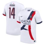 maillot exterieur stadium psg nike 2425 avec flocage groenen 14 Série | Maillots et Vêtements PSG Exclusifs sur PSG Shop