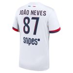 maillot exterieur stadium psg nike 2425 avec flocage joao neves 87 Série | Maillots et Vêtements PSG Exclusifs sur PSG Shop