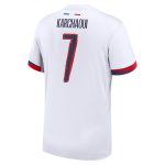 maillot exterieur stadium psg nike 2425 avec flocage karchaoui 7 Série | Maillots et Vêtements PSG Exclusifs sur PSG Shop