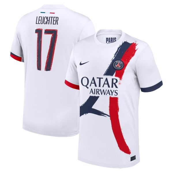 maillot exterieur stadium psg nike 2425 avec flocage leuchter 17 Série | Maillots et Vêtements PSG Exclusifs sur PSG Shop