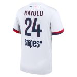 maillot exterieur stadium psg nike 2425 avec flocage mayulu 24 Série | Maillots et Vêtements PSG Exclusifs sur PSG Shop