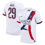 maillot exterieur stadium psg nike 2425 avec flocage mbock 29 Série | Maillots et Vêtements PSG Exclusifs sur PSG Shop