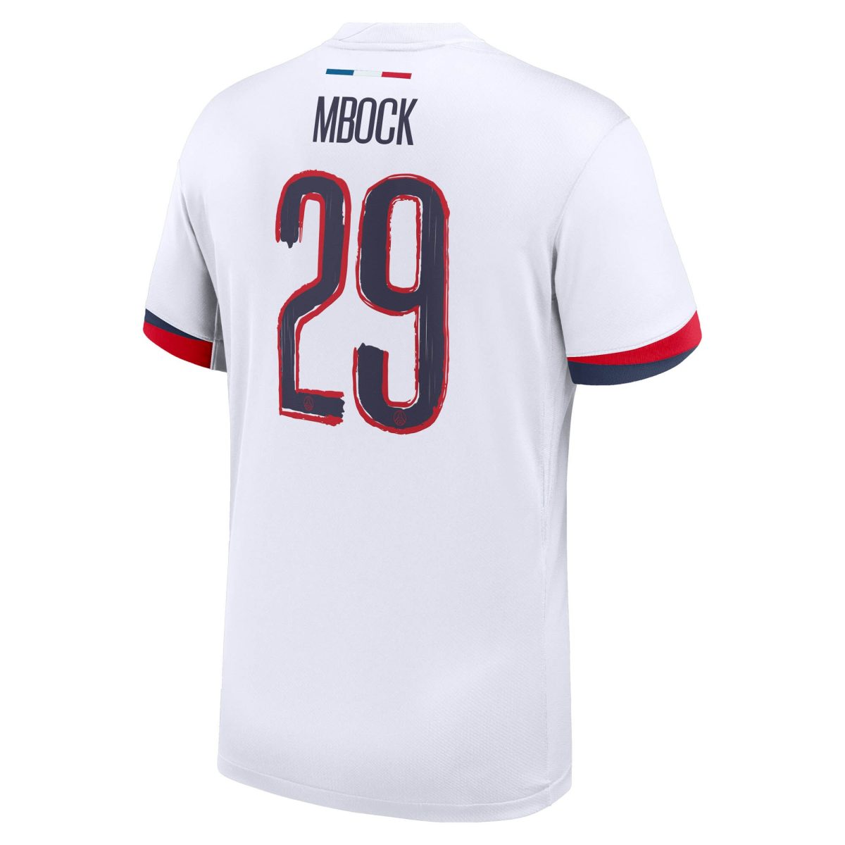 maillot exterieur stadium psg nike 2425 avec flocage mbock 29 Série | Maillots et Vêtements PSG Exclusifs sur PSG Shop