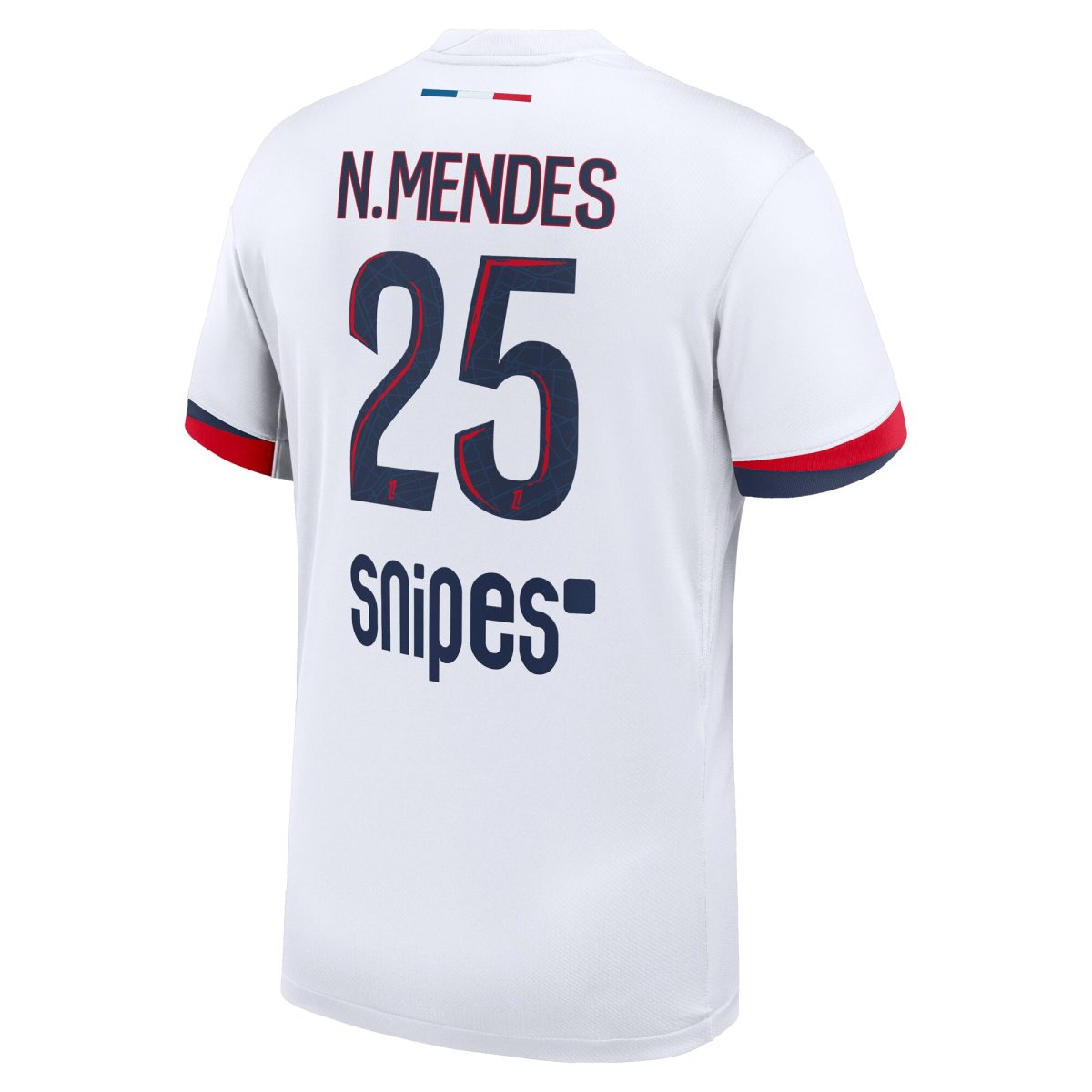 maillot exterieur stadium psg nike 2425 avec flocage n.mendes 25 Série | Maillots et Vêtements PSG Exclusifs sur PSG Shop