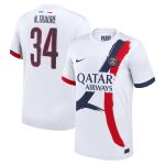 maillot exterieur stadium psg nike 2425 avec flocage n.traore 34 Série | Maillots et Vêtements PSG Exclusifs sur PSG Shop