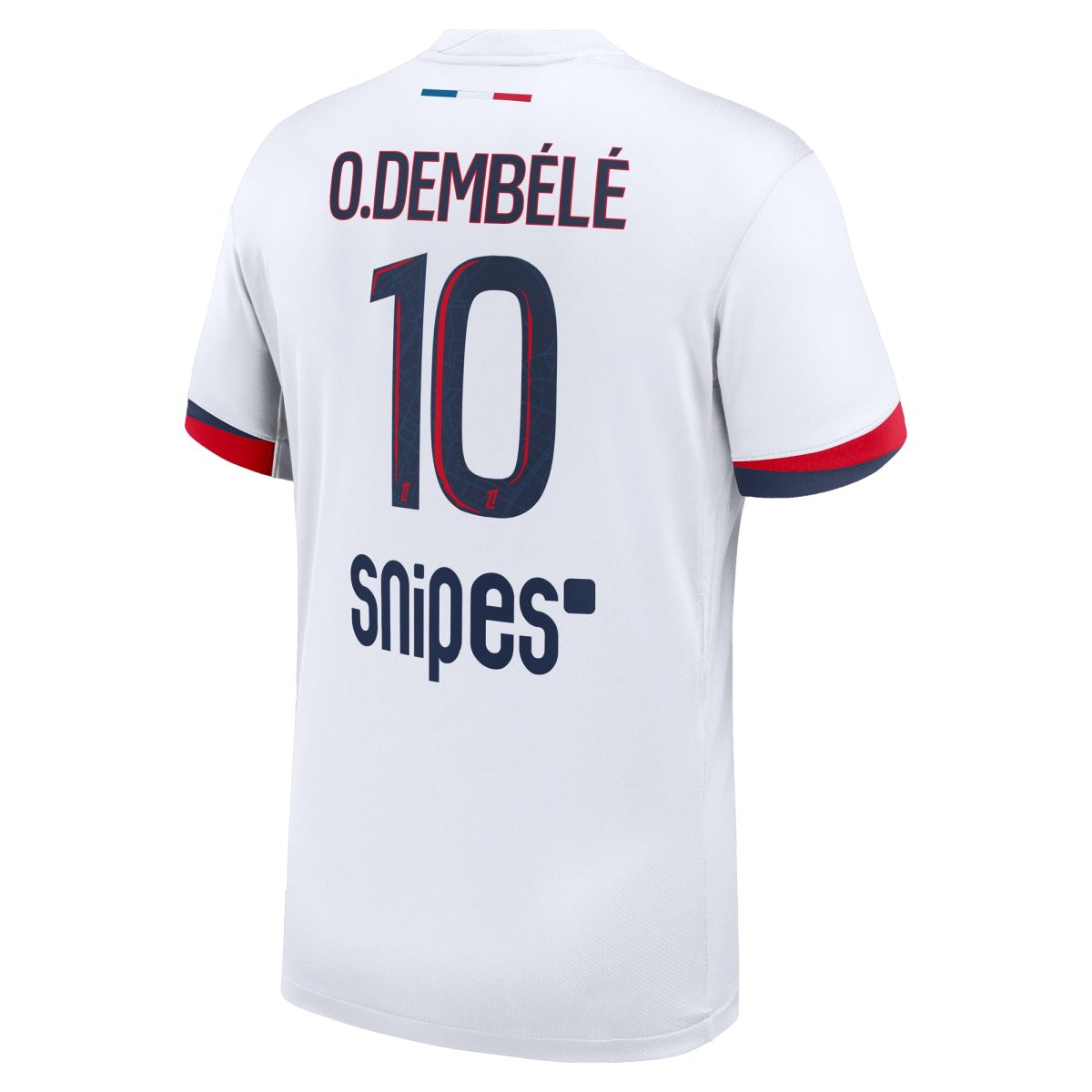maillot exterieur stadium psg nike 2425 avec flocage o.dembele 10 Série | Maillots et Vêtements PSG Exclusifs sur PSG Shop