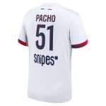 maillot exterieur stadium psg nike 2425 avec flocage pacho 51 Série | Maillots et Vêtements PSG Exclusifs sur PSG Shop
