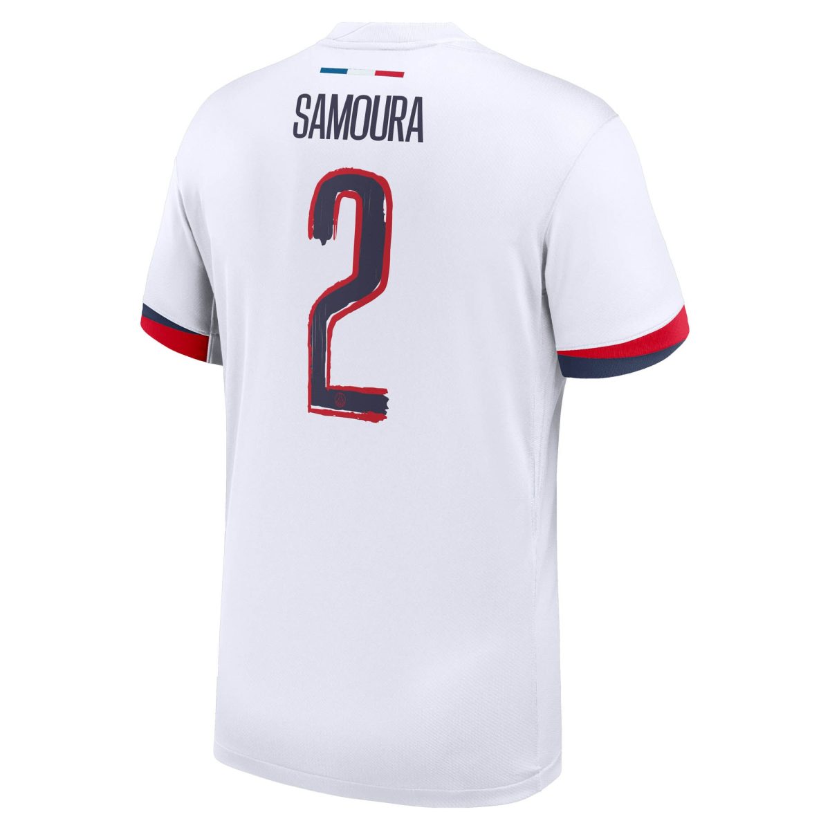 maillot exterieur stadium psg nike 2425 avec flocage samoura 2 Série | Maillots et Vêtements PSG Exclusifs sur PSG Shop