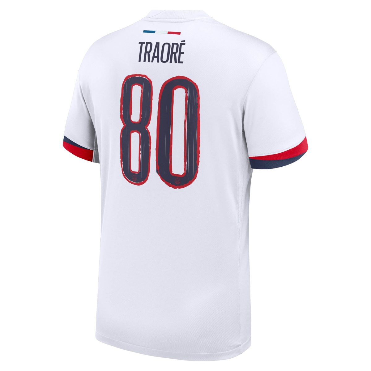 maillot exterieur stadium psg nike 2425 avec flocage traore 80 Série | Maillots et Vêtements PSG Exclusifs sur PSG Shop