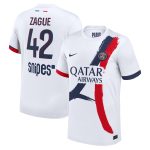 maillot exterieur stadium psg nike 2425 avec flocage zague 42 Série | Maillots et Vêtements PSG Exclusifs sur PSG Shop