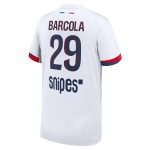 maillot exterieur stadium psg nike 2425 – enfant avec flocage barcola 29 Série | Maillots et Vêtements PSG Exclusifs sur PSG Shop