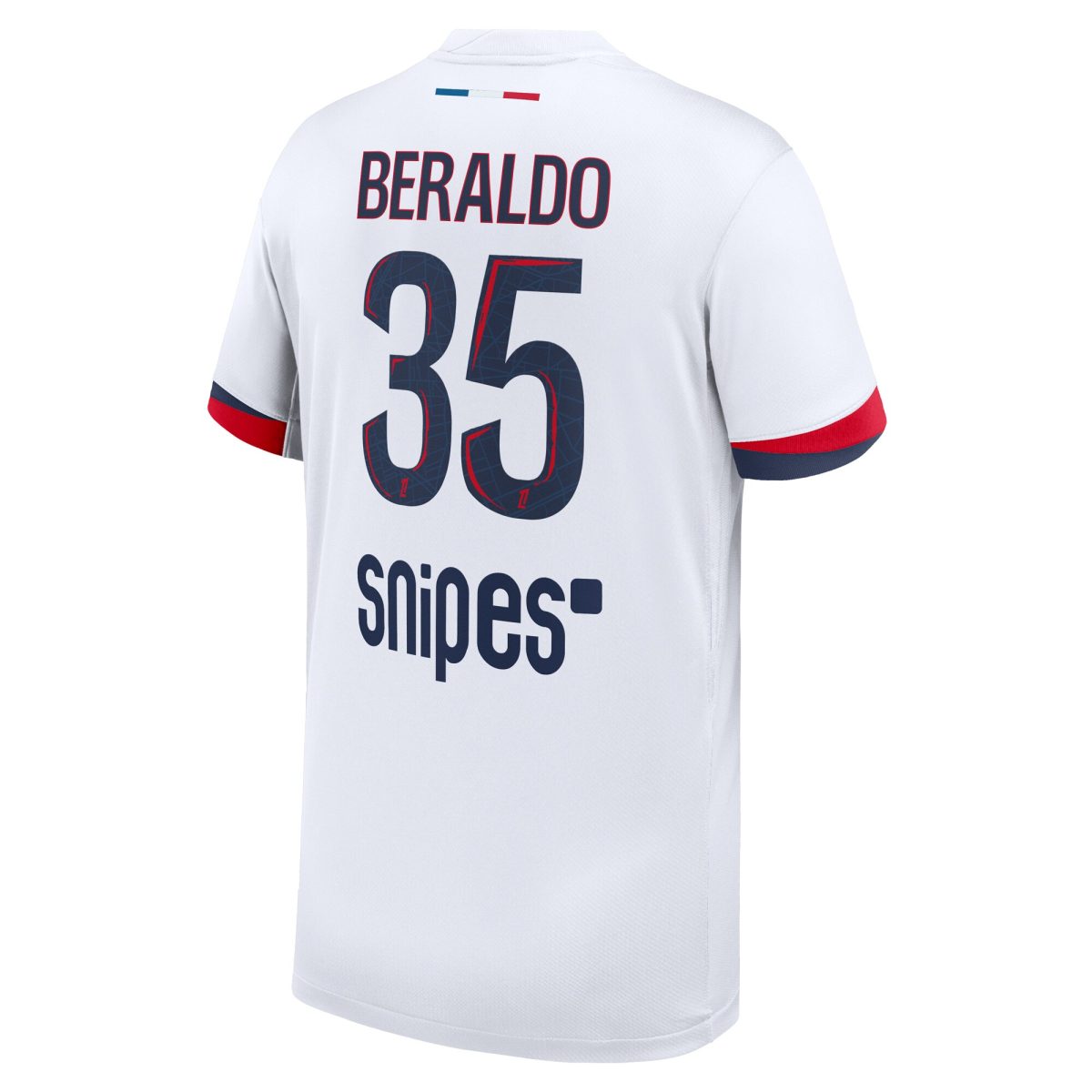 maillot exterieur stadium psg nike 2425 – enfant avec flocage beraldo 35 Série | Maillots et Vêtements PSG Exclusifs sur PSG Shop