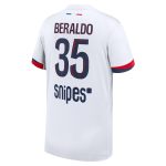 maillot exterieur stadium psg nike 2425 – enfant avec flocage beraldo 35 Série | Maillots et Vêtements PSG Exclusifs sur PSG Shop