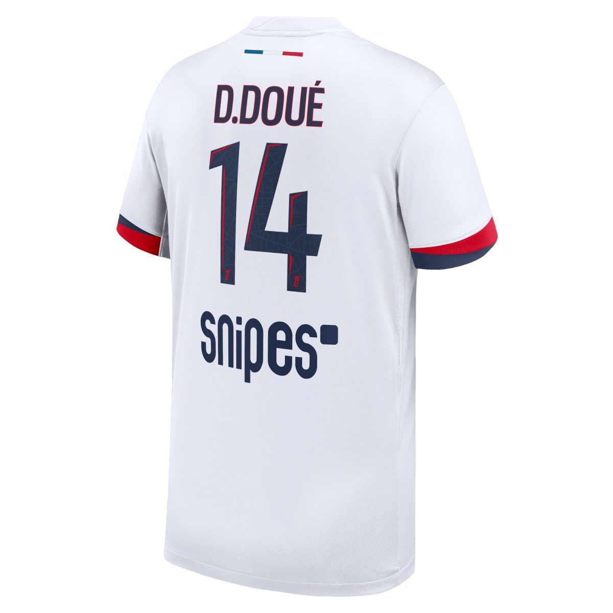 maillot exterieur stadium psg nike 2425 – enfant avec flocage d.doue 14 Série | Maillots et Vêtements PSG Exclusifs sur PSG Shop