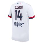 maillot exterieur stadium psg nike 2425 – enfant avec flocage d.doue 14 Série | Maillots et Vêtements PSG Exclusifs sur PSG Shop