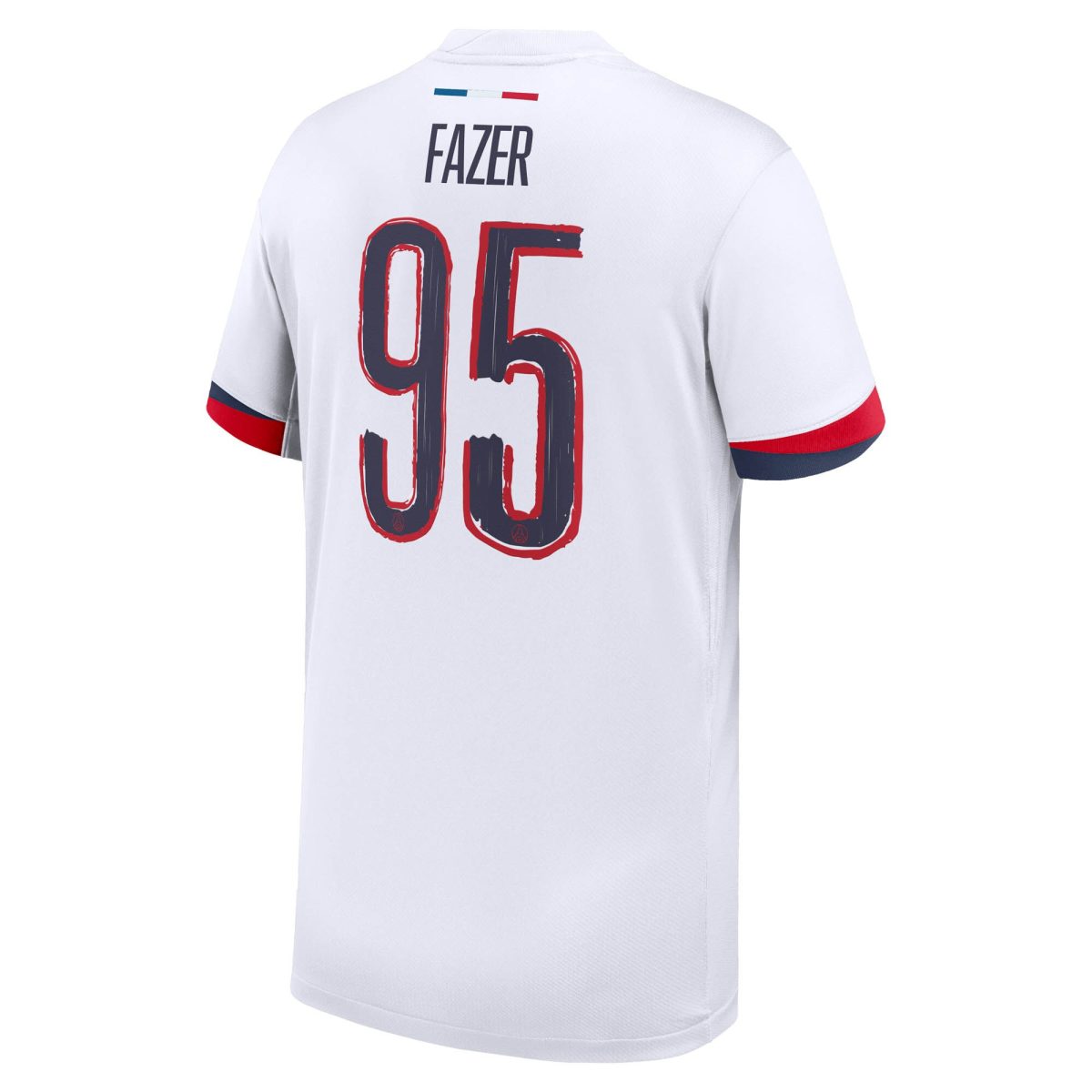 maillot exterieur stadium psg nike 2425 – enfant avec flocage fazer 95 Série | Maillots et Vêtements PSG Exclusifs sur PSG Shop