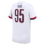 maillot exterieur stadium psg nike 2425 – enfant avec flocage fazer 95 Série | Maillots et Vêtements PSG Exclusifs sur PSG Shop