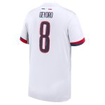 maillot exterieur stadium psg nike 2425 – enfant avec flocage geyoro 8 Série | Maillots et Vêtements PSG Exclusifs sur PSG Shop