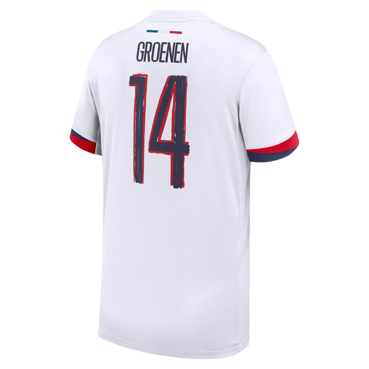 maillot exterieur stadium psg nike 2425 – enfant avec flocage groenen 14 Série | Maillots et Vêtements PSG Exclusifs sur PSG Shop