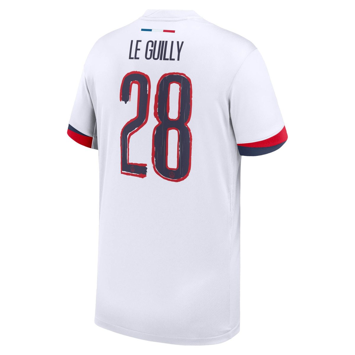maillot exterieur stadium psg nike 2425 – enfant avec flocage le guilly 28 Série | Maillots et Vêtements PSG Exclusifs sur PSG Shop