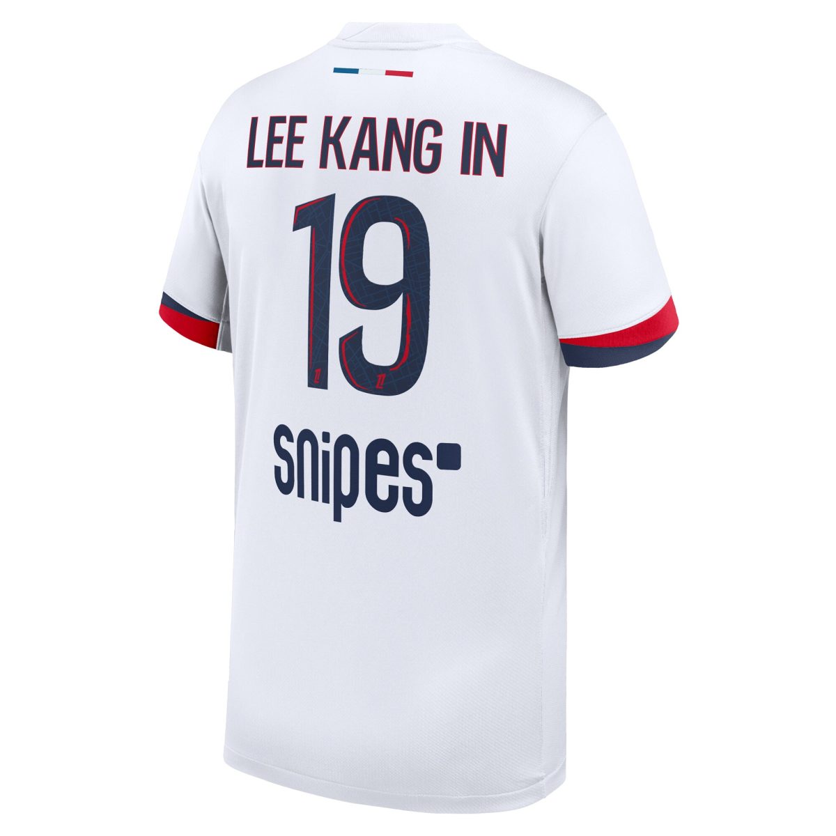 maillot exterieur stadium psg nike 2425 – enfant avec flocage lee kang in 19 Série | Maillots et Vêtements PSG Exclusifs sur PSG Shop