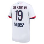 maillot exterieur stadium psg nike 2425 – enfant avec flocage lee kang in 19 Série | Maillots et Vêtements PSG Exclusifs sur PSG Shop