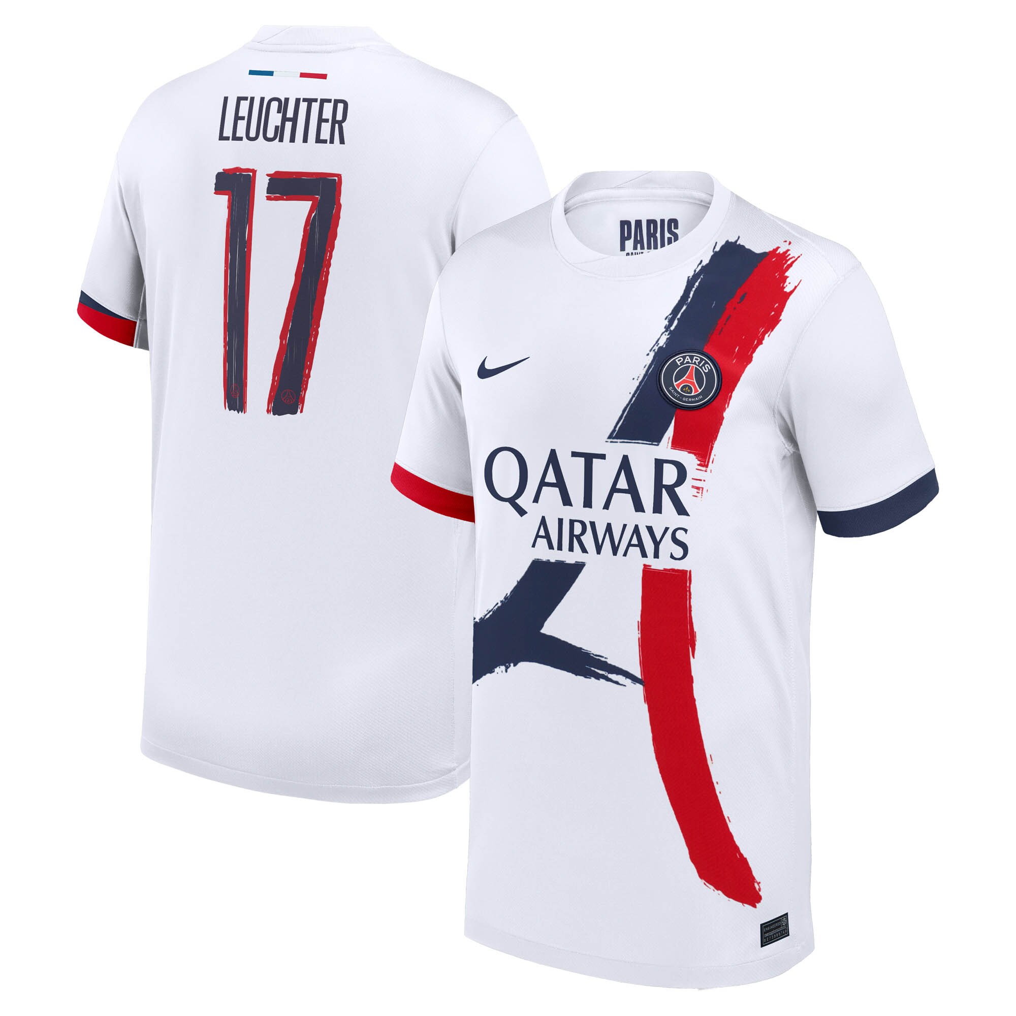 maillot exterieur stadium psg nike 2425 – enfant avec flocage leuchter 17 Série | Maillots et Vêtements PSG Exclusifs sur PSG Shop