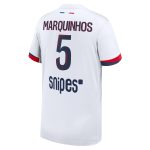 maillot exterieur stadium psg nike 2425 – enfant avec flocage marquinhos 5 Série | Maillots et Vêtements PSG Exclusifs sur PSG Shop
