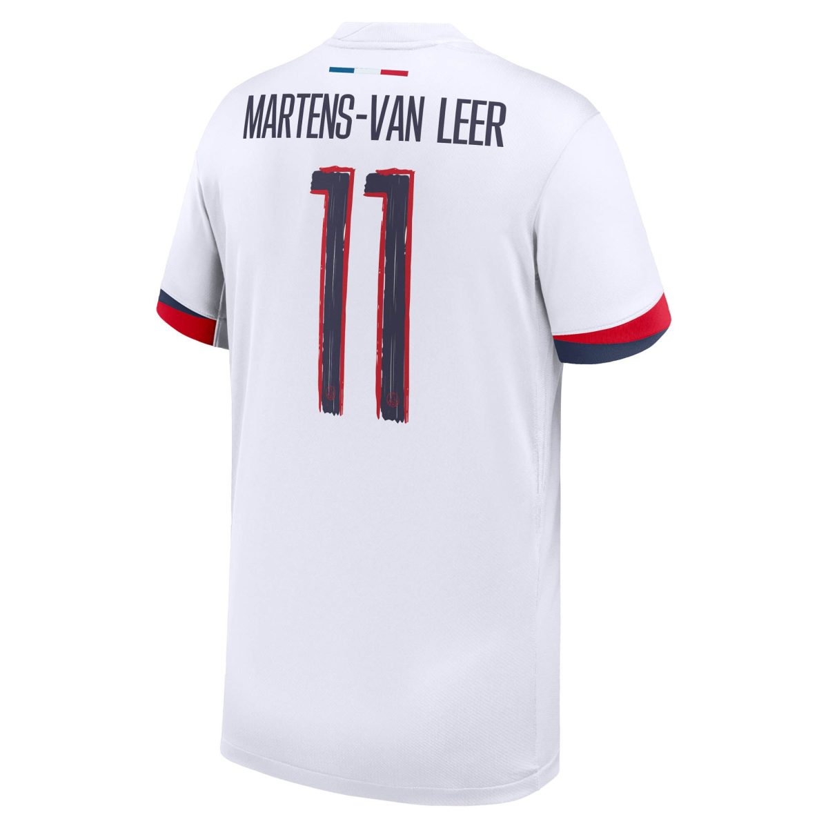 maillot exterieur stadium psg nike 2425 – enfant avec flocage martens-van leer 11 Série | Maillots et Vêtements PSG Exclusifs sur PSG Shop