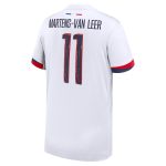 maillot exterieur stadium psg nike 2425 – enfant avec flocage martens-van leer 11 Série | Maillots et Vêtements PSG Exclusifs sur PSG Shop