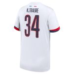 maillot exterieur stadium psg nike 2425 – enfant avec flocage n.traore 34 Série | Maillots et Vêtements PSG Exclusifs sur PSG Shop