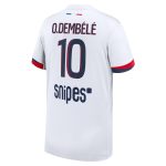 maillot exterieur stadium psg nike 2425 – enfant avec flocage o.dembele 10 Série | Maillots et Vêtements PSG Exclusifs sur PSG Shop