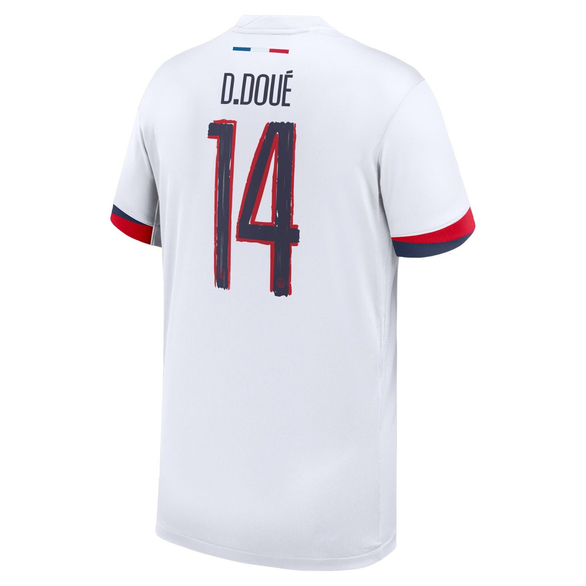 maillot exterieur stadium psg nike 2425 – enfant – flocage coupe d.doue 14 Série | Maillots et Vêtements PSG Exclusifs sur PSG Shop
