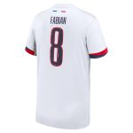maillot exterieur stadium psg nike 2425 – enfant – flocage coupe fabian 8 Série | Maillots et Vêtements PSG Exclusifs sur PSG Shop