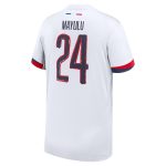 maillot exterieur stadium psg nike 2425 – enfant – flocage coupe mayulu 24 Série | Maillots et Vêtements PSG Exclusifs sur PSG Shop