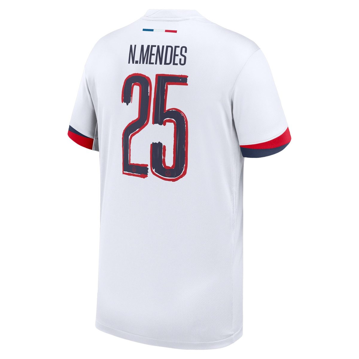 maillot exterieur stadium psg nike 2425 – enfant – flocage coupe n.mendes 25 Série | Maillots et Vêtements PSG Exclusifs sur PSG Shop