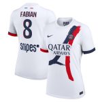 maillot exterieur stadium psg nike 2425 – femme avec flocage fabian 8 Série | Maillots et Vêtements PSG Exclusifs sur PSG Shop